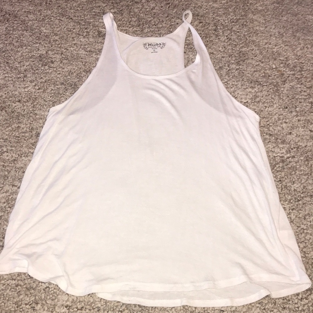 WHITE TANK TOP